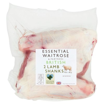 Essential Frozen British 2 Lamb Shanks