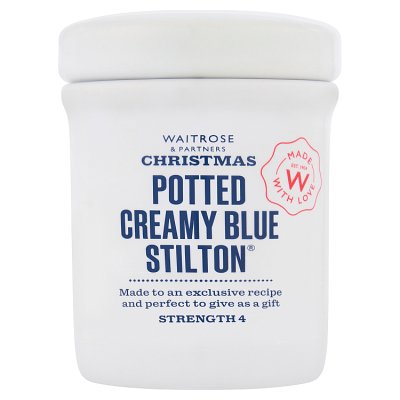 Waitrose Christmas Potted Blue Stilton Cheese Strength 4