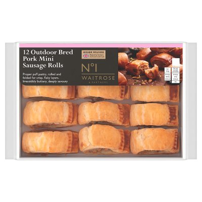 No.1 Outdoor Bred Pork Mini Sausage Rolls