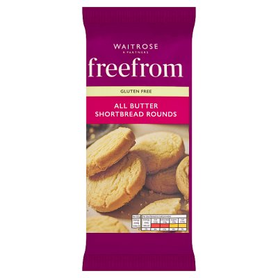 Waitrose Free From Gluten Butter Shortbread