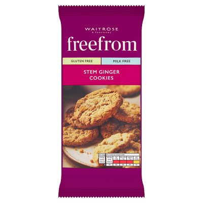 Waitrose Free From Gluten Stem Ginger Cookies