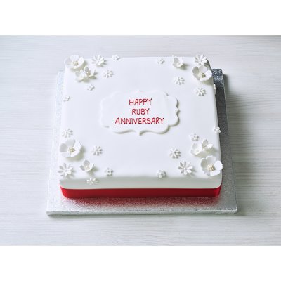Red Celebration Cake