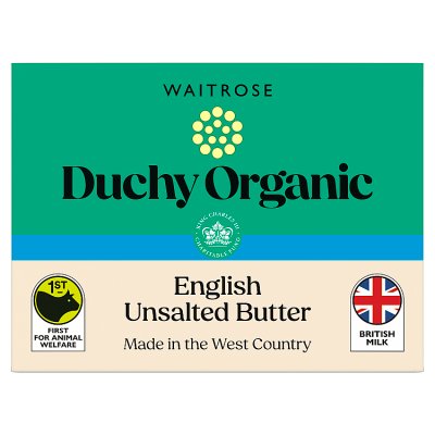 Duchy Organic English Unsalted Butter