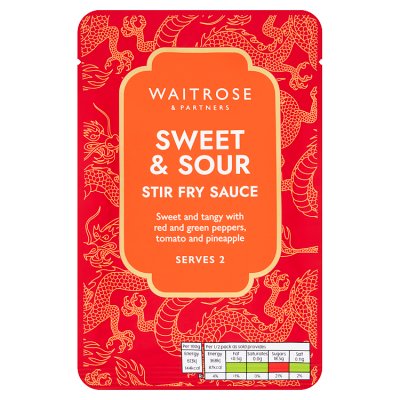 Waitrose Sweet & Sour Stir Fry Sauce