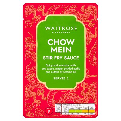 Waitrose Chow Mein Stir Fry Sauce