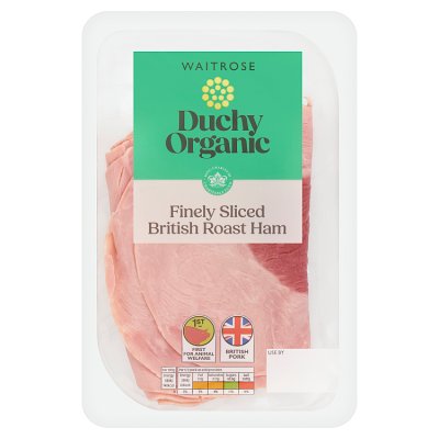 Duchy Organic Finely Sliced Roast Ham