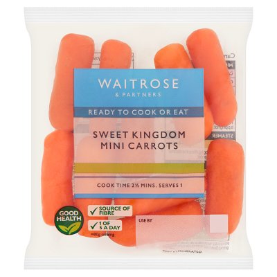 Waitrose Sweet Kingdom Mini Carrots