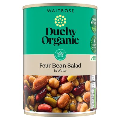 Duchy Organic Four Bean Salad in Water