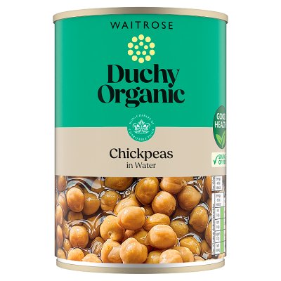 Duchy Organic Chickpeas in Water