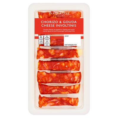Waitrose Chorizo & Gouda Cheese Involtinis