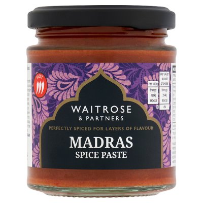 Waitrose Madras Spice Paste