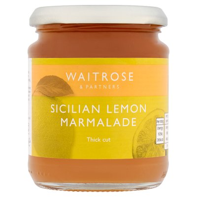 Waitrose Thick Cut Sicilian Lemon Marmalade