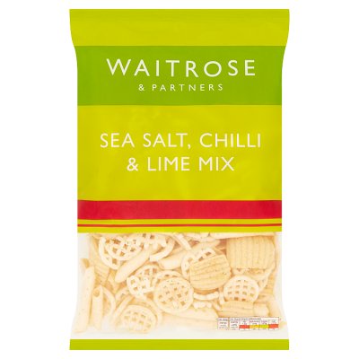Waitrose Sea Salt, Chilli & Lime Snack Mix Sharing Crisps