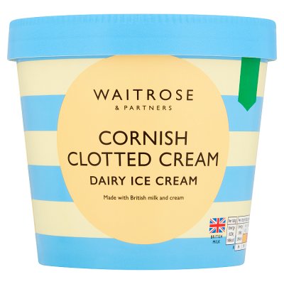 Waitrose Cornish Clotted Cream Ice Cream
