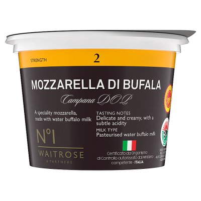 No. 1 Mozzarella Di Bufala Campana DOP Italian Mozzarella Cheese Strength 2