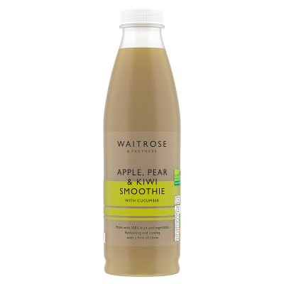 Waitrose Apple, Pear & Kiwi Smoothie Large