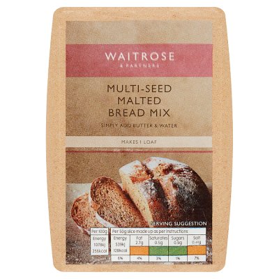 Waitrose Multi Seed Malted Bread Mix