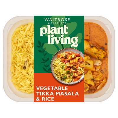 PlantLiving: Tikka Masala with Vegetables & Cashews for 1
