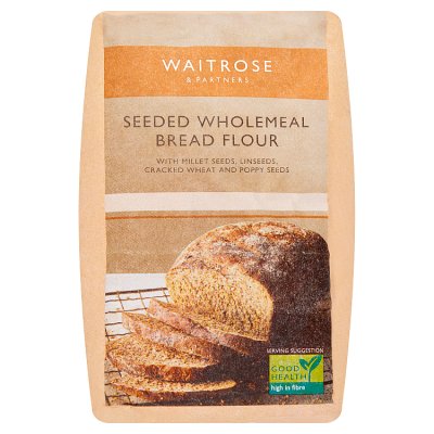 Waitrose Seeded Wholemeal Bread Flour