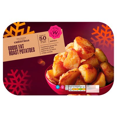 Waitrose Christmas Goose Fat Roast Potatoes
