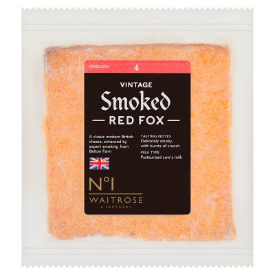 No. 1 Smoked Red Fox Vintage Red Leicester Cheese Strength 4