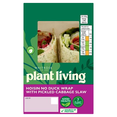PlantLiving: Hoisin No Duck Wrap