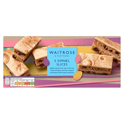 Waitrose 5 Simnel Slices