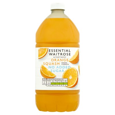 Essential No Added Sugar Orange Squash