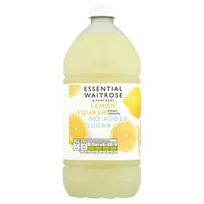 Essential No Added Sugar Lemon Squash