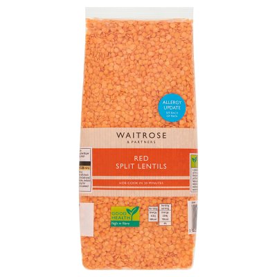 Waitrose Red Split Lentils