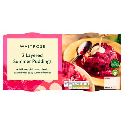 Waitrose 2 Layered Summer Puddings