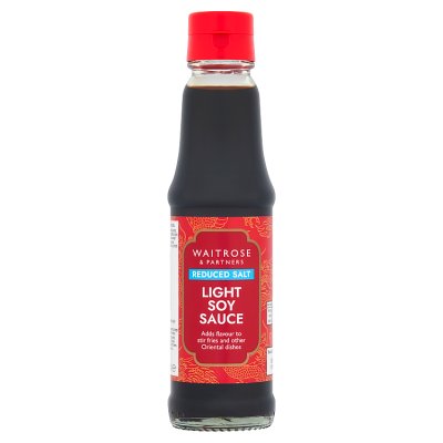 Waitrose Reduced Salt Light Soy Sauce