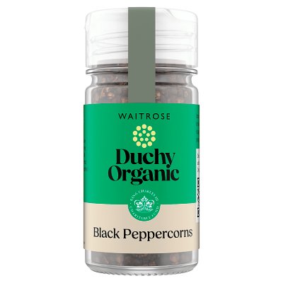 Duchy Organic Black Peppercorns