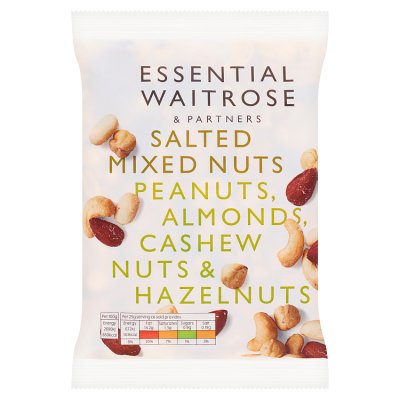 Waitrose Essential Roasted Salted Mixed Nuts