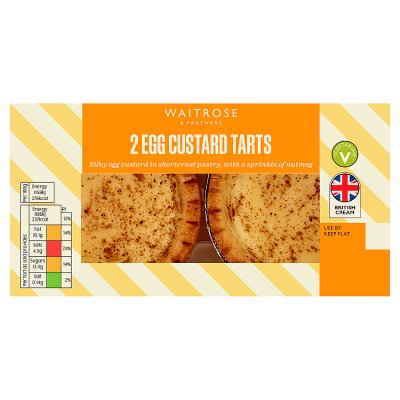 Waitrose 2 Egg Custard Tarts