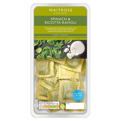 Waitrose Spinach & Ricotta Ravioli