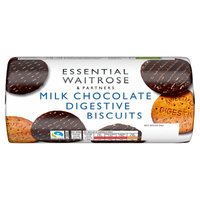 Essential Milk Chocolate Digestive Biscuits