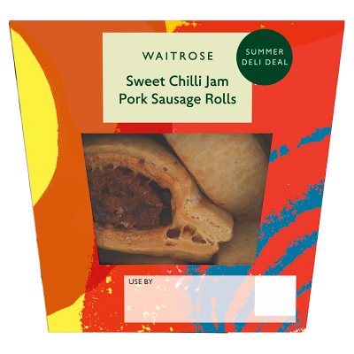 Waitrose Sweet Chilli Jam Pork Sausage Rolls