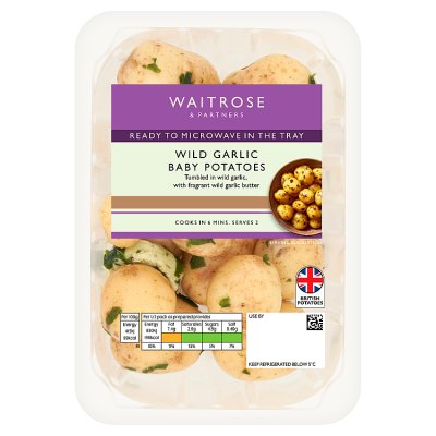 Waitrose Wild Garlic Baby Potatoes