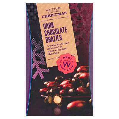 Waitrose Christmas Dark Chocolate Brazils