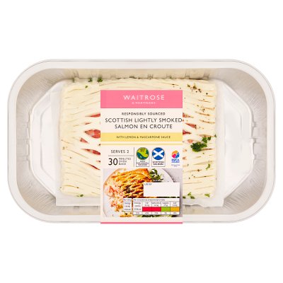 Waitrose Scottish Lightly Smoked Salmon En Croute