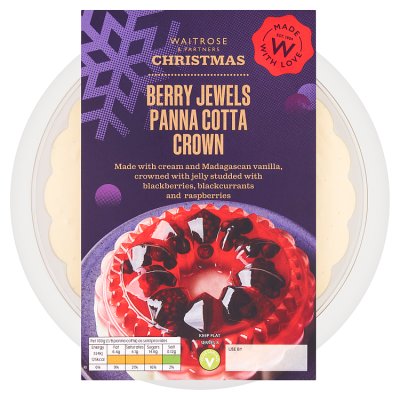 Waitrose Christmas Panna Cotta Crown