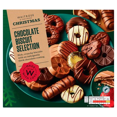 Waitrose Christmas Chocolate Biscuit Selection