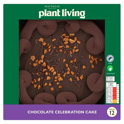 PlantLiving: Vegan Chocolate Celebration Cake