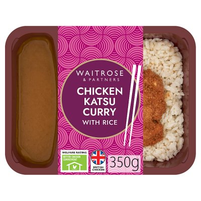 Waitrose Chicken Katsu Curry & Rice for 1