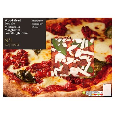 No.1 Wood-fired Double Mozzarella Margherita Sourdough Pizza