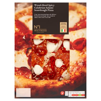 No.1 Wood-fired Spicy Calabrian Salami Sourdough Pizza