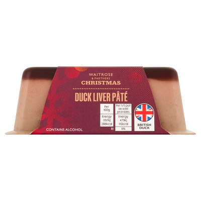 Waitrose Christmas Duck Pâté with Redcurrant