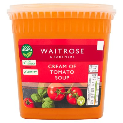 Waitrose Cream of Tomato Soup