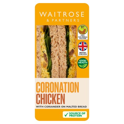 Waitrose Coronation Chicken Sandwich